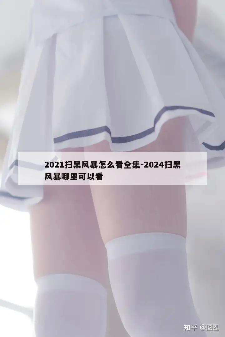 2021扫黑风暴怎么看全集-2024扫黑风暴哪里可以看