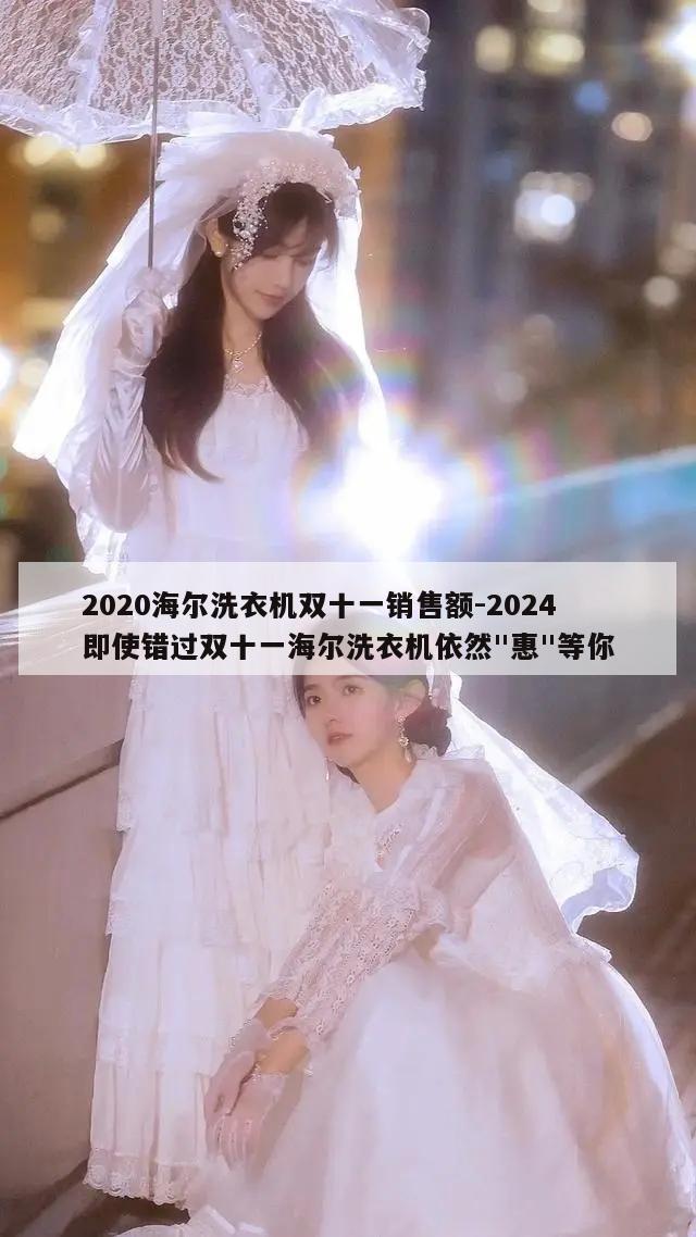 2020海尔洗衣机双十一销售额-2024即使错过双十一海尔洗衣机依然"惠"等你