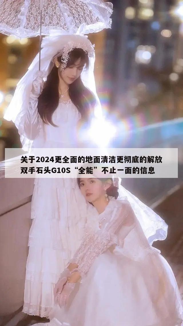 关于2024更全面的地面清洁更彻底的解放双手石头G10S“全能”不止一面的信息